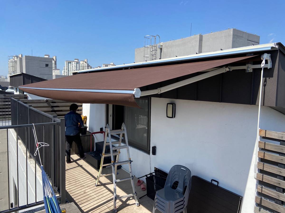 gwangju jeonnam awning construction woosung awning