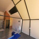 글램핑텐트 시공 사진