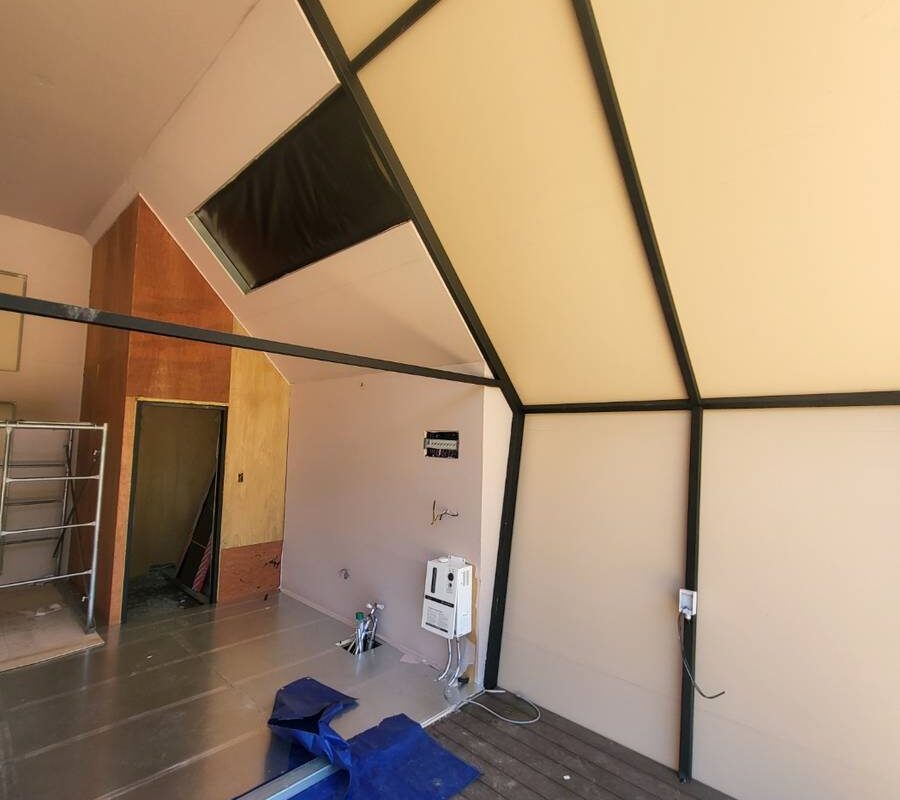 글램핑텐트 시공 사진