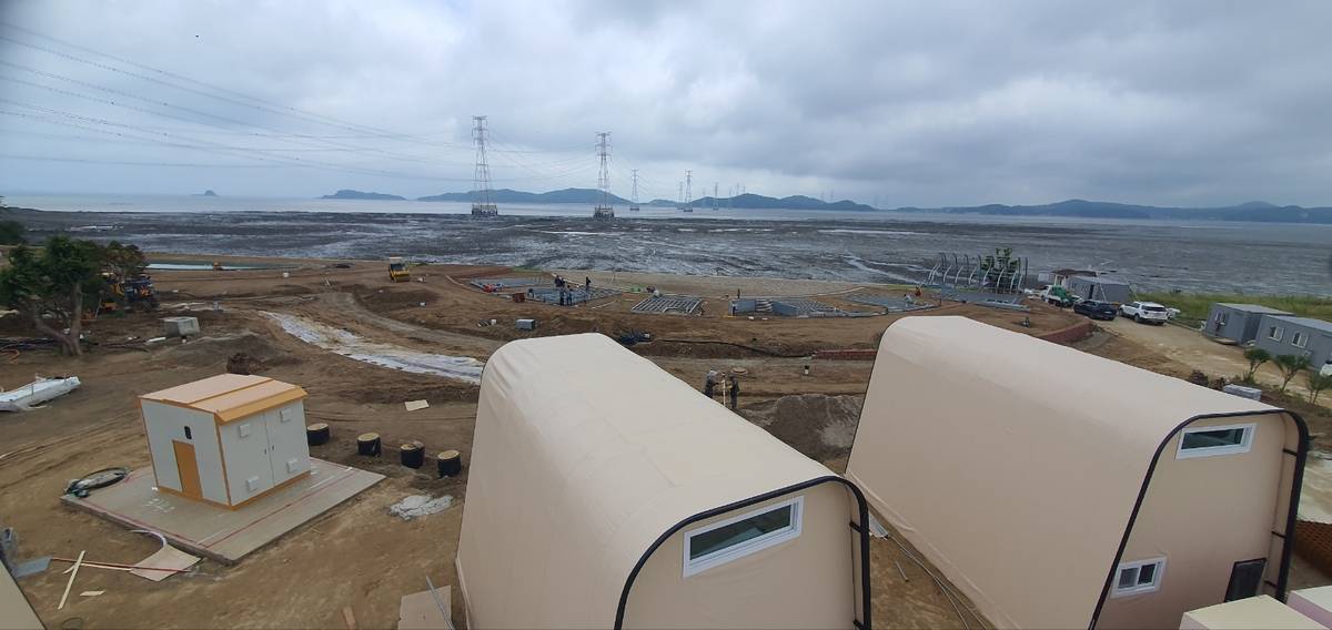 gwangju jeonnam glamping construction woosung awning