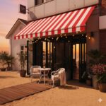 어닝 시공 사진