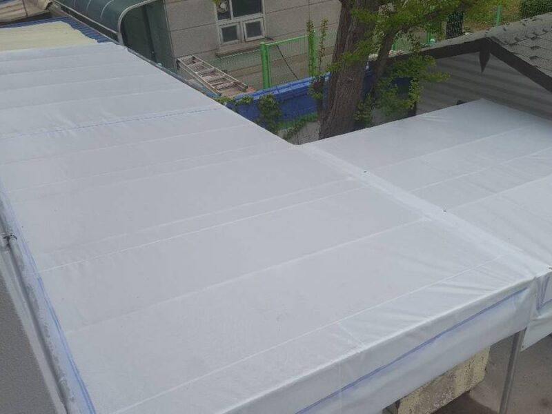 철구조물 시공 사진