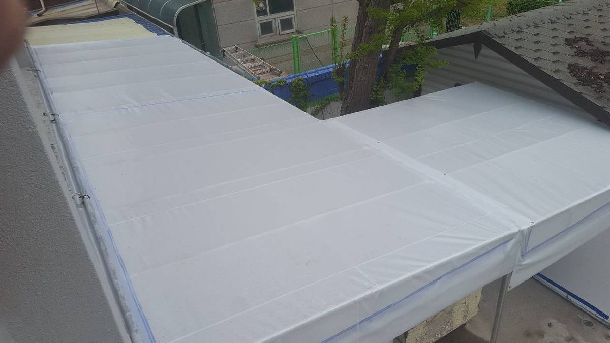 철구조물 시공 사진