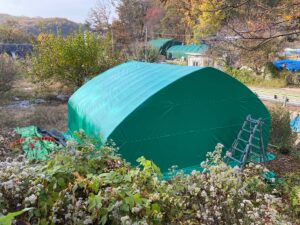 천막 시공 사진